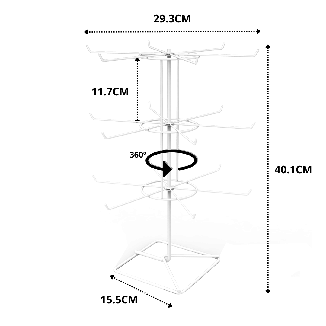 Exhibidor Giratorio 3 Niveles - Image 4